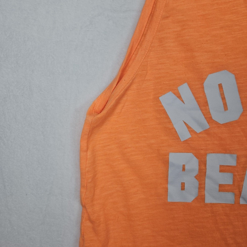 PINK Victorias Secret Womens Sz XS Neon Orange Tank Top No Basic Beaches - Picture 8 of 16